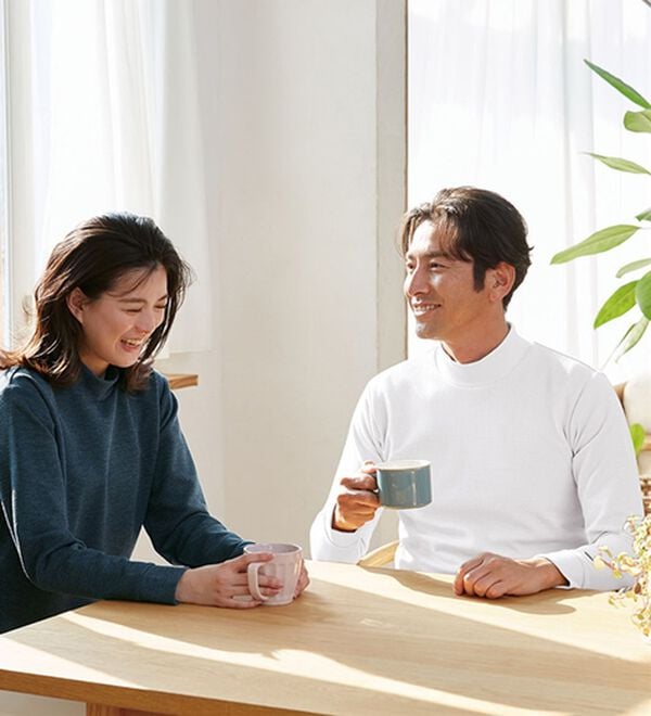 「＜クロコダイル＞着心地で選ぶ！肌側綿素材のワッフルインナー（メンズ肌着・インナーウェア）」｜詳細画像