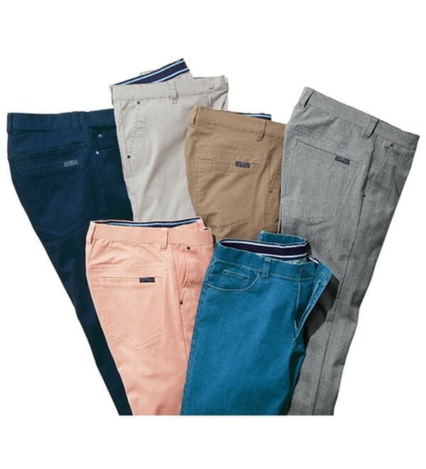 「ラクしてすっきり涼感ミントパンツ（メンズフルレングスパンツ）」｜詳細画像