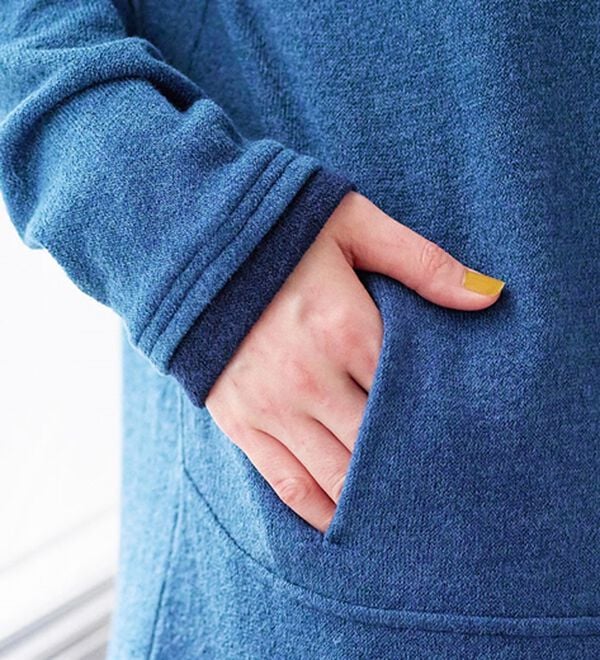 BELLUNA（ベルーナ）の「衿デザイン配色チュニック（チュニック）」｜詳細画像