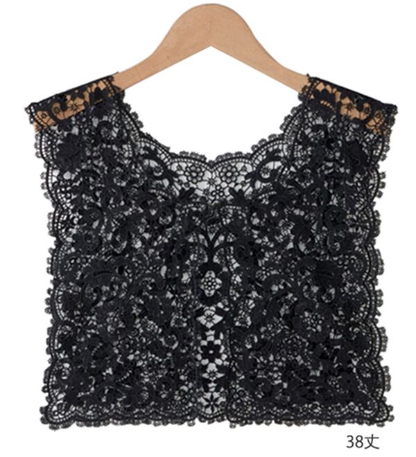 BELLUNA（ベルーナ）の「これ１つで上品魅せ！レースベスト（ベスト）」｜詳細画像