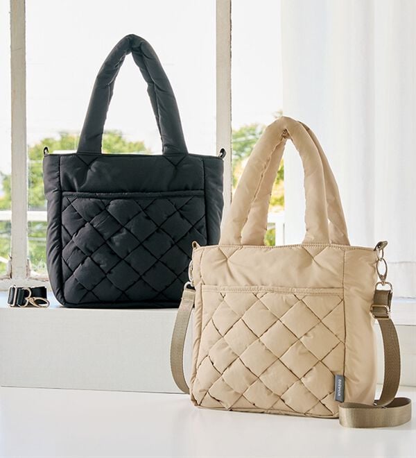 BELLUNA（ベルーナ）の「メッシュデザイン軽量２ＷＡＹ手提げ（ハンドバッグ）」｜詳細画像