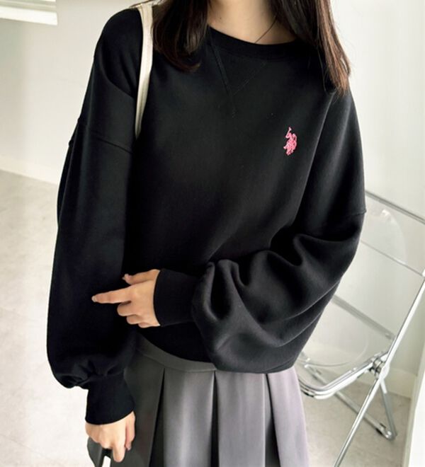 GeeRA（ジーラ）の「【Ｕ．Ｓ．ＰＯＬＯ　ＡＳＳＮ】ショートスウェット（トレーナー・スウェット）」｜詳細画像