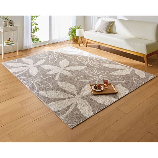 「洗えるサラっと綿入り防ダニ抗菌加工カーペット（カーペット）」｜詳細画像