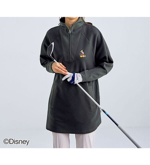 Disney／FILA】ダンボールニットハーフジップ