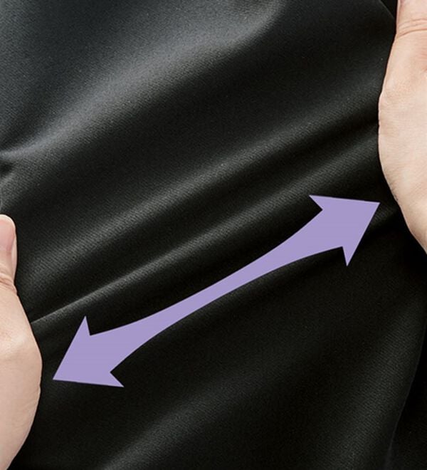 BELLUNA（ベルーナ）の「洗えるストレッチ！ロングジャケット　細見えワンピースアンサンブル（ブラックフォーマル（喪服・礼服））」｜詳細画像