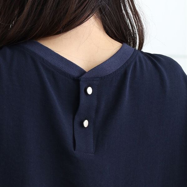 BELLUNA（ベルーナ）の「リブ切替デザインチュニック（チュニック）」｜詳細画像