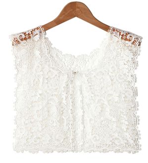 BELLUNA（ベルーナ）の「これ１つで上品魅せ！レースベスト（ベスト）」｜白