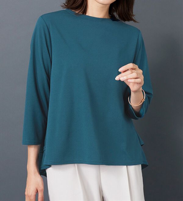 BELLUNA（ベルーナ）の「美人顔バックフレアーブラウス（ブラウス）」｜詳細画像