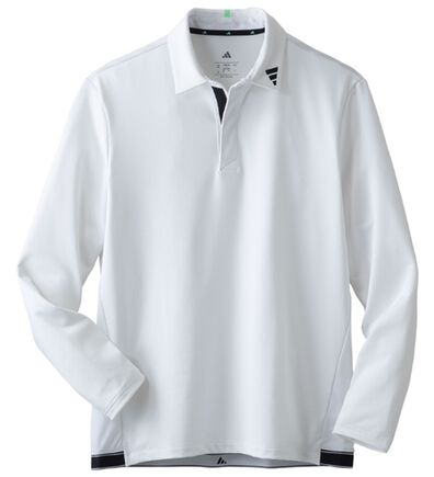 「＜アディゼロ＞ジャカード　長袖シャツ（メンズシャツ）」