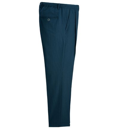 「＜シンプル＆プラス＞接触冷感ストレッチサッカースラックス（メンズスラックス）」