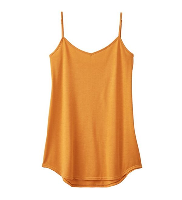 YU'NOW（ユナウ）の「レーヨンブレンド　レイヤードキャミソール（肌着・インナーウェア）」｜詳細画像