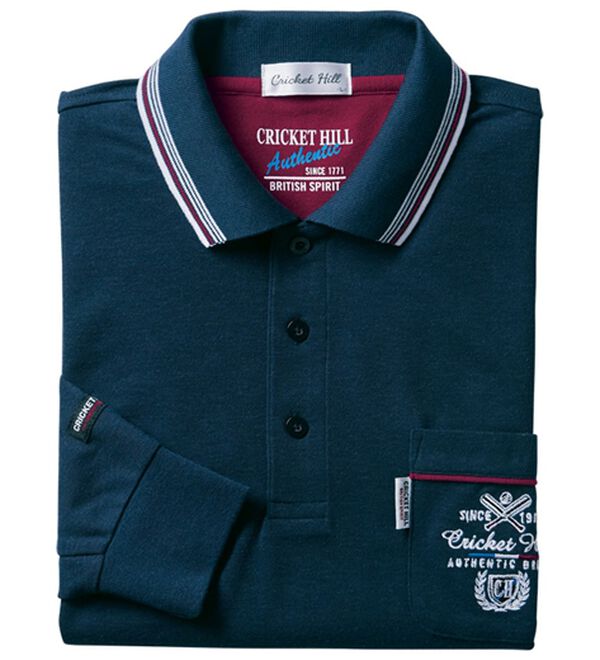 「＜Ｂｅ　ＣＨＡＮＣＥ＞着心地快適　ブランドデザインポロシャツ（メンズポロシャツ）」｜ネイビー