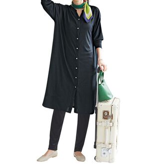 LAVIENNE（ラヴィエンヌ）の「【２点セット】旅とも２ＷＡＹワンピース２点セット（カットソーワンピース）」｜詳細画像