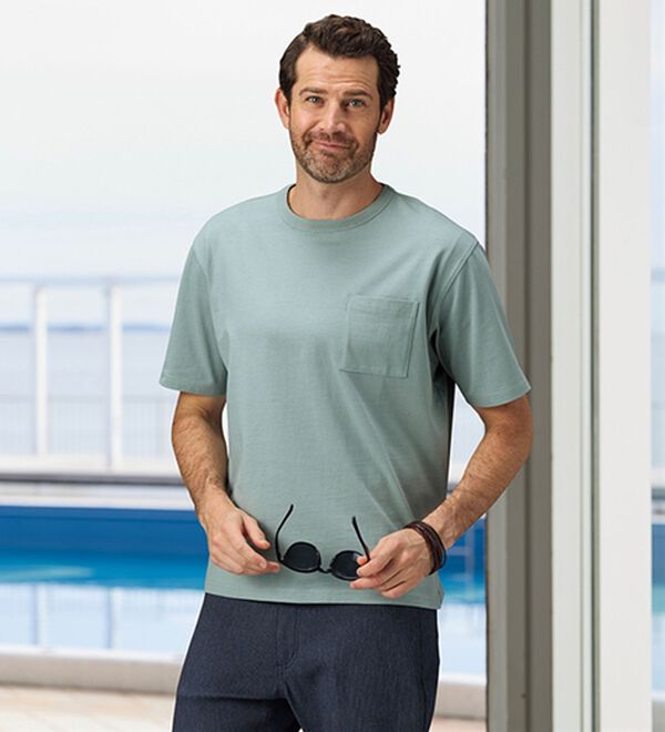 「綿１００％ベーシックＴシャツＮＥＯ（メンズＴシャツ）」｜詳細画像