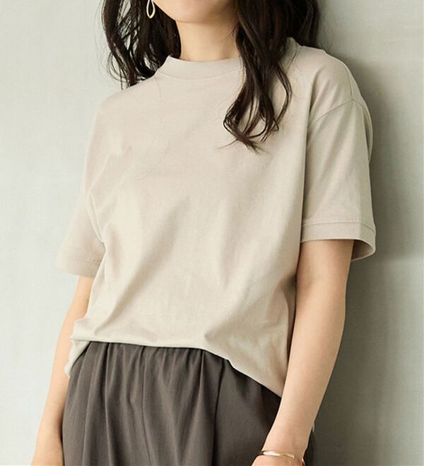 BELLUNA（ベルーナ）の「ヒンヤリ！綿１００％大人顔サマ見えＴシャツ（Tシャツ）」｜詳細画像