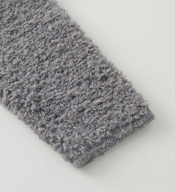 RANAN（ラナン）の「ゴールド調ボタンループ編みニットジャケット（ニットカーディガン）」｜詳細画像