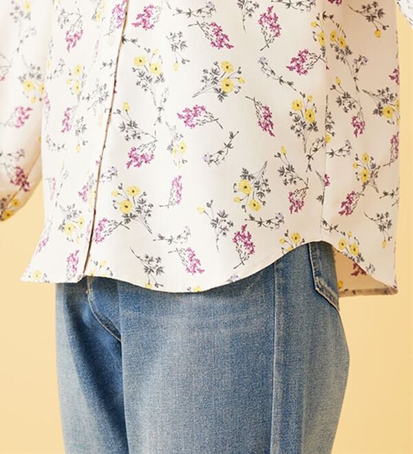 BELLUNA（ベルーナ）の「ふんわり柔らかギャザー使いブラウス（ブラウス）」｜詳細画像