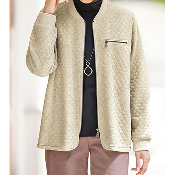 BELLUNA（ベルーナ）の「やわらかキルトショートブルゾン（ブルゾン）」｜詳細画像