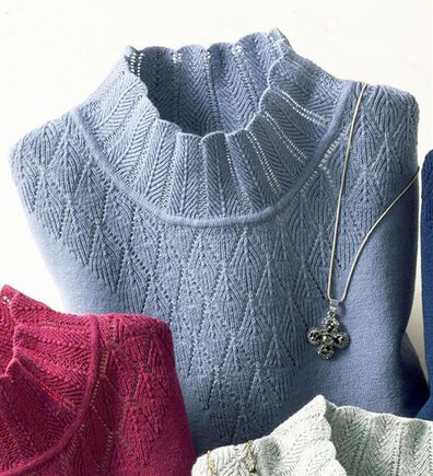 ルフラン（ルフラン）の「コットンシルクやわらかニット（ニット・セーター）」