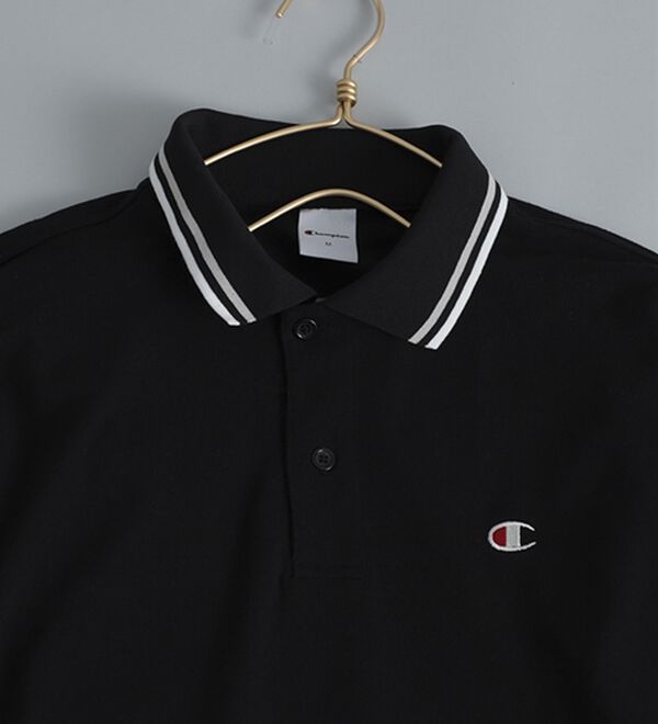 「＜チャンピオン＞鹿の子デザインポロシャツ（メンズポロシャツ）」｜詳細画像