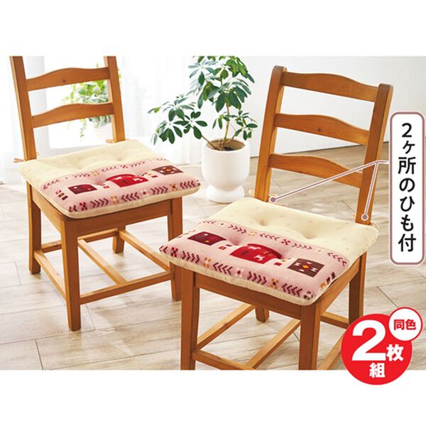 iellio（イエリオ）の「ボリュームたっぷりあったかギャベ柄ソファパッド（ソファパッド）」｜詳細画像