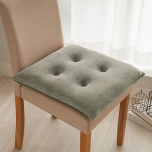 iellio（イエリオ）の「とろけるマイクロシートクッション２枚組＜抗菌防臭機能付＞（クッション・クッションカバー）」｜チャコールグレー