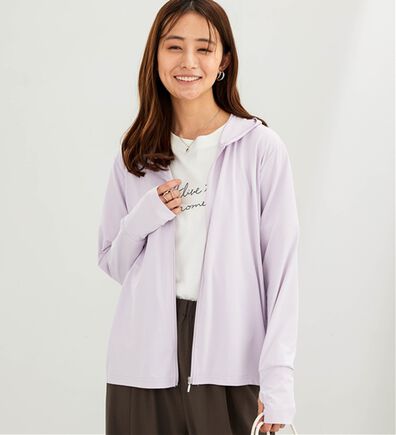 BELLUNA（ベルーナ）の「ヒンヤリ＆ＵＶ対策軽量パーカー（その他ジャケット）」