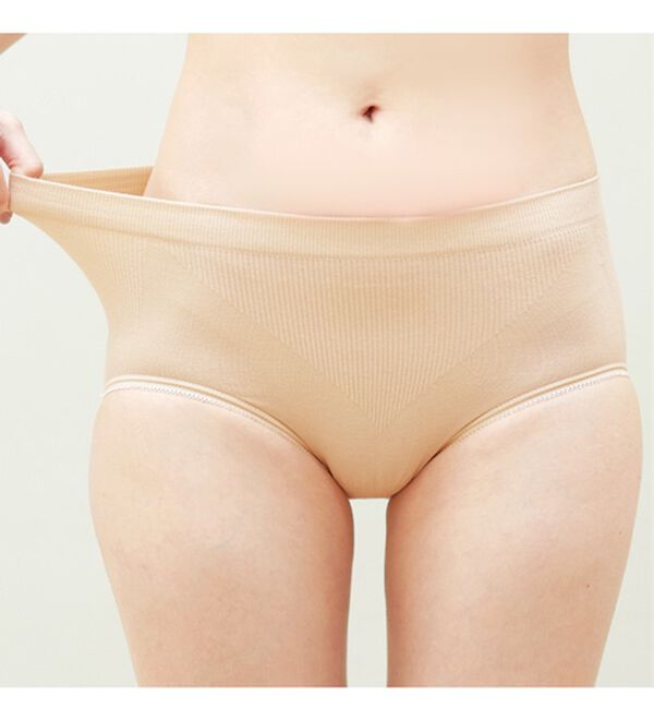 LAVIENNE（ラヴィエンヌ）の「綿混のびのびフィットミラクるショーツ（ショーツ）」｜詳細画像