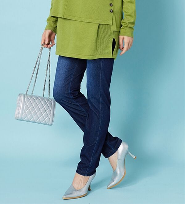 BELLUNA（ベルーナ）の「美ストレッチ素材レギンスパンツ（スパッツ・レギンス）」｜詳細画像