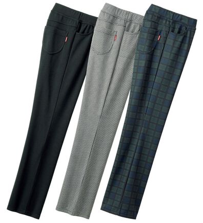 ルフラン（ルフラン）の「【３本組】ぽか暖！裏ファーイージーパンツ（その他パンツ）」