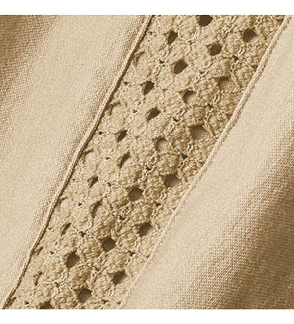 ルフラン（ルフラン）の「【３本組】風抜けるレース切替パンツ（フルレングスパンツ）」｜詳細画像