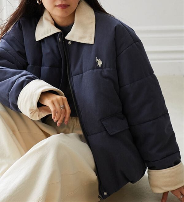 RANAN（ラナン）の「＜U.S.POLO ASSN.＞ワークデザイン中綿ブルゾン（ブルゾン）」｜詳細画像