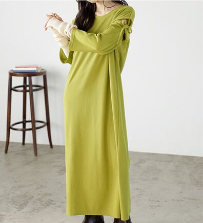 GeeRA（ジーラ）の「２ＷＡＹ袖カッティングテレコリブワンピース（その他ワンピース）」