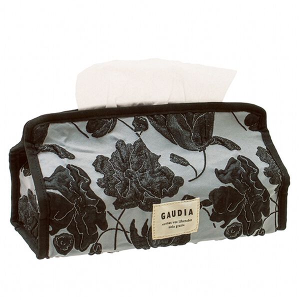 iellio（イエリオ）の「テクスチュールティッシュカバー（インテリア雑貨）」｜ブラック