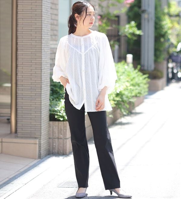 A HAPPY MARILYN（アハッピーマリリン）の「【ＬＬ～６Ｌ】ヒップアップして美尻が叶うパンツ（フルレングスパンツ）」｜詳細画像