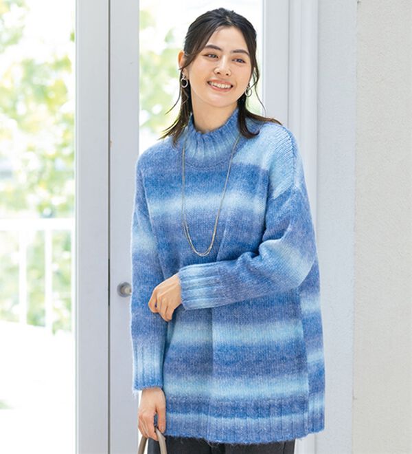 ルフラン（ルフラン）の「【２色組】グラデーションセーター（ニット・セーター）」｜詳細画像