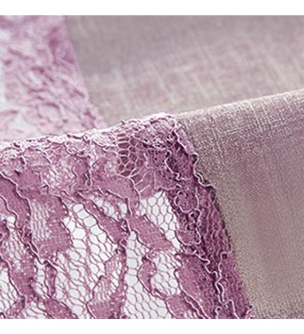 BELLUNA（ベルーナ）の「一泊二日旅行に便利！レース切替アンサンブル（シャツ）」｜詳細画像