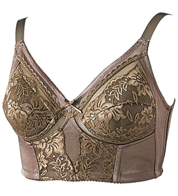 「【５色組】しっかりサポートロングブラ（ブラジャー）」｜詳細画像