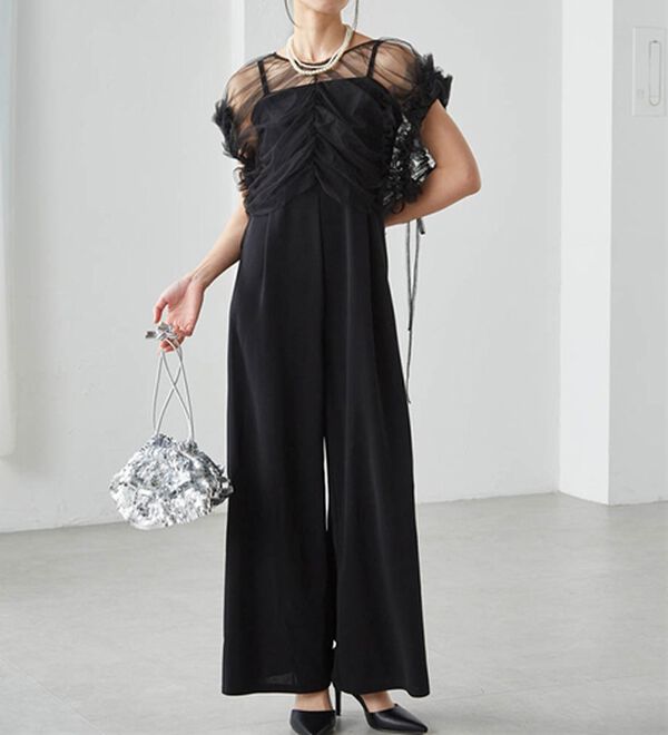 ナチュレオ45個セット マルチWAYフリルチュールボレロセットパンツドレス - ベルーナ【公式】