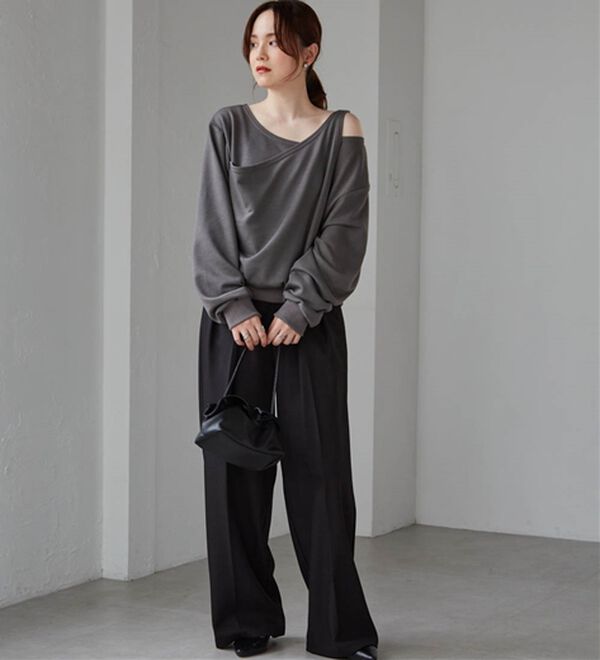 RANAN（ラナン）の「レイヤードデザインスウェット（トレーナー・スウェット）」｜詳細画像