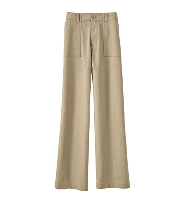 BELLUNA（ベルーナ）の「新感覚！メッシュデニムワイドパンツ（フルレングスパンツ）」｜詳細画像