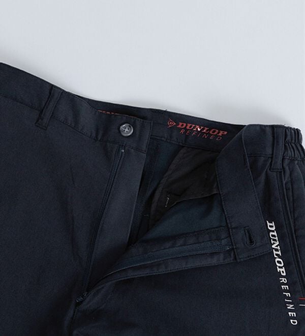「＜ダンロップ・リファインド×コムルヴァン・オム＞７得アクティブチノパンツ（メンズフルレングスパンツ）」｜詳細画像