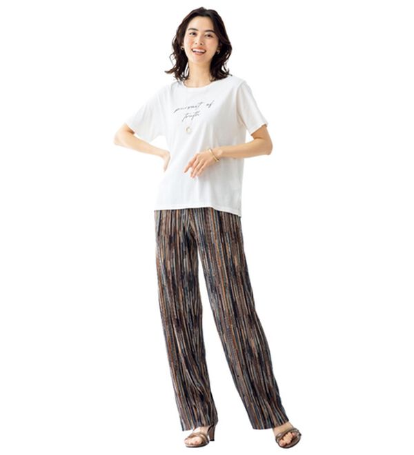 ルフラン（ルフラン）の「【２点セット】【必携】さら涼ワンピ×パンツ（セットアップ）」｜詳細画像