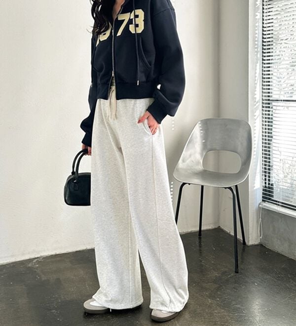 GeeRA（ジーラ）の「２ＷＡＹカーブスウェットパンツ（フルレングスパンツ）」｜詳細画像