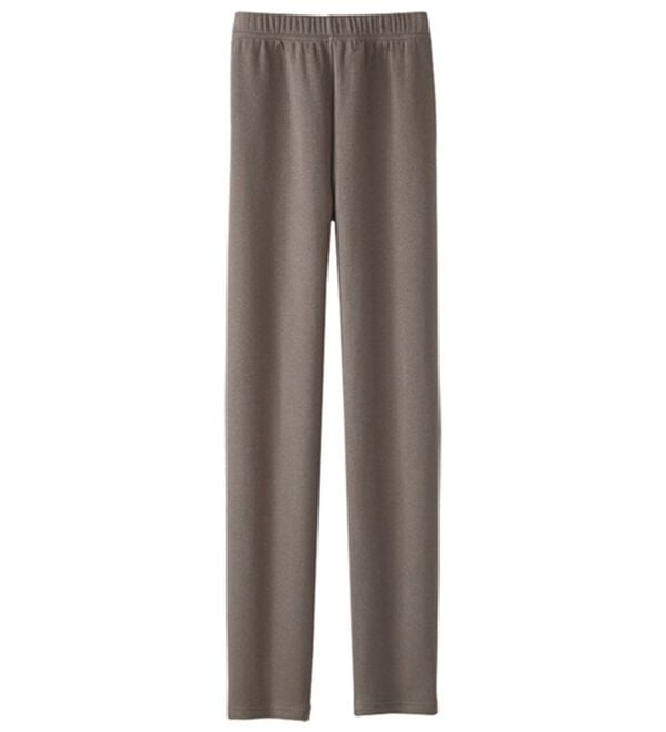 BELLUNA（ベルーナ）の「まるではく毛布！静電防止付裏ファーレギンス（スパッツ・レギンス）」｜モカ