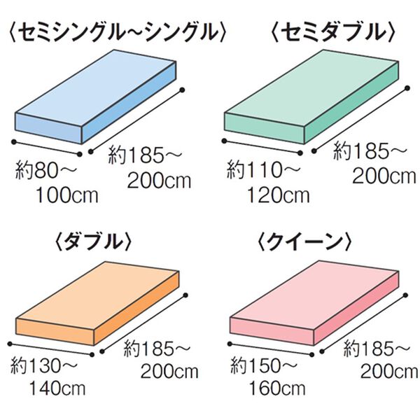 iellio（イエリオ）の「ぐーんと伸びてぴったりフィットシーツ（敷布団カバー・シーツ）」｜詳細画像