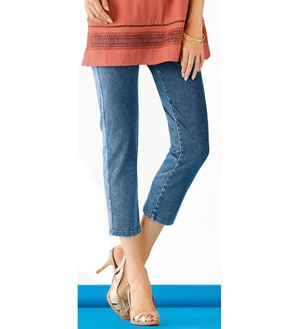 BELLUNA（ベルーナ）の「【再入荷】美ストレッチ素材アンクル丈レギンスパンツ（クロップドパンツ）」｜ケミカル