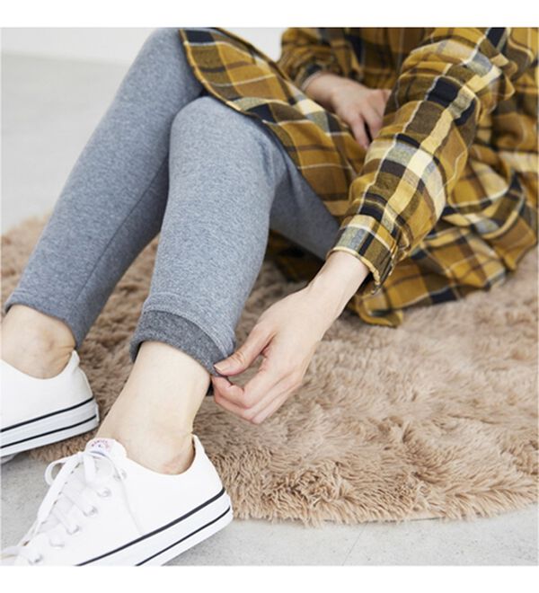 BELLUNA（ベルーナ）の「ふんわりぬくぬくレギンスパンツ（スパッツ・レギンス）」｜詳細画像