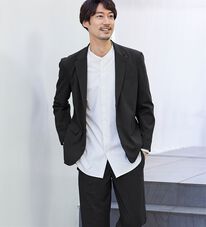 REMEN'S（リメンズ）の「【接触冷感】楽ちんセットアップ（ビジネススーツ）」