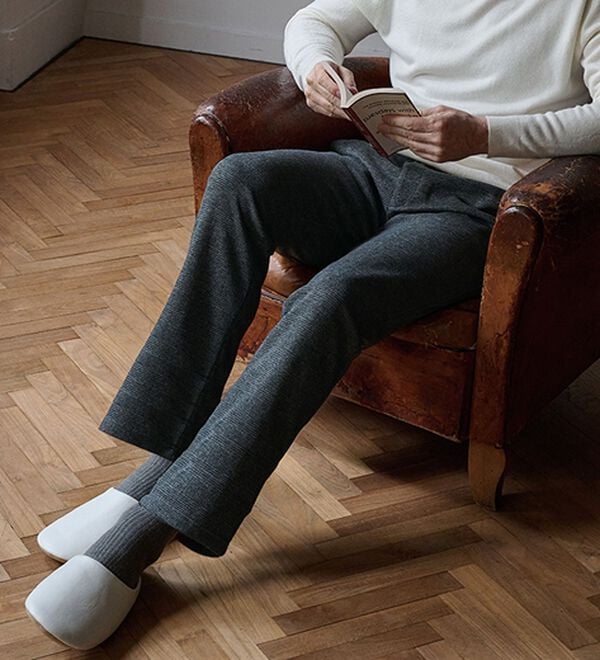 「【３本組】そのままお出かけジャージパンツ（メンズフルレングスパンツ）」｜詳細画像